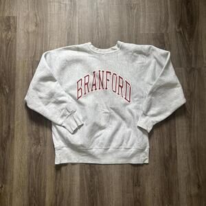 Vintage 90’s Champion Reverse Weave Branford Crewneck